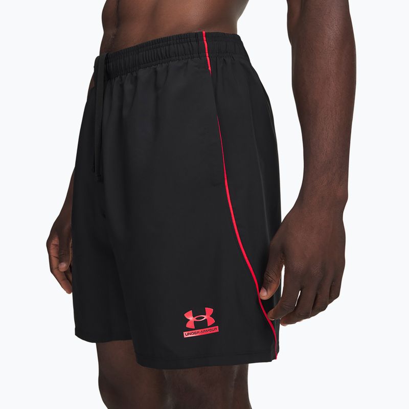 Pánske tréninkové šortky Under Armour Tech Sport black/racer red/racer red 4
