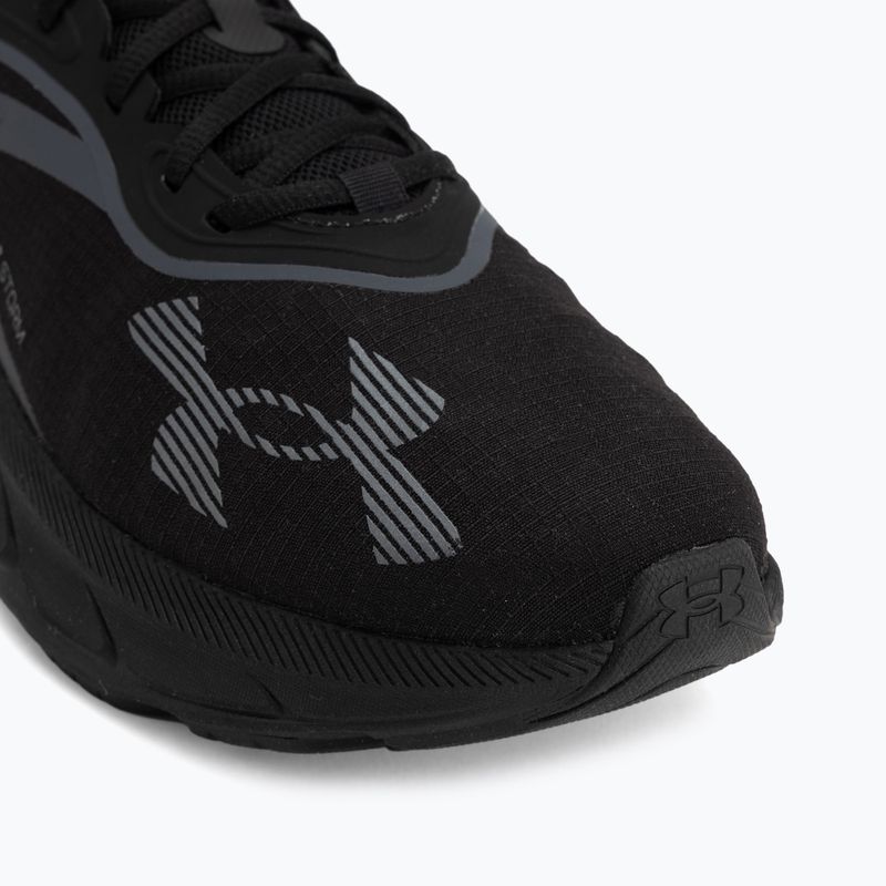 Pánske bežecké topánky Under Armour Turbulence 3 Storm black/castlerock/metallic gun metal 7