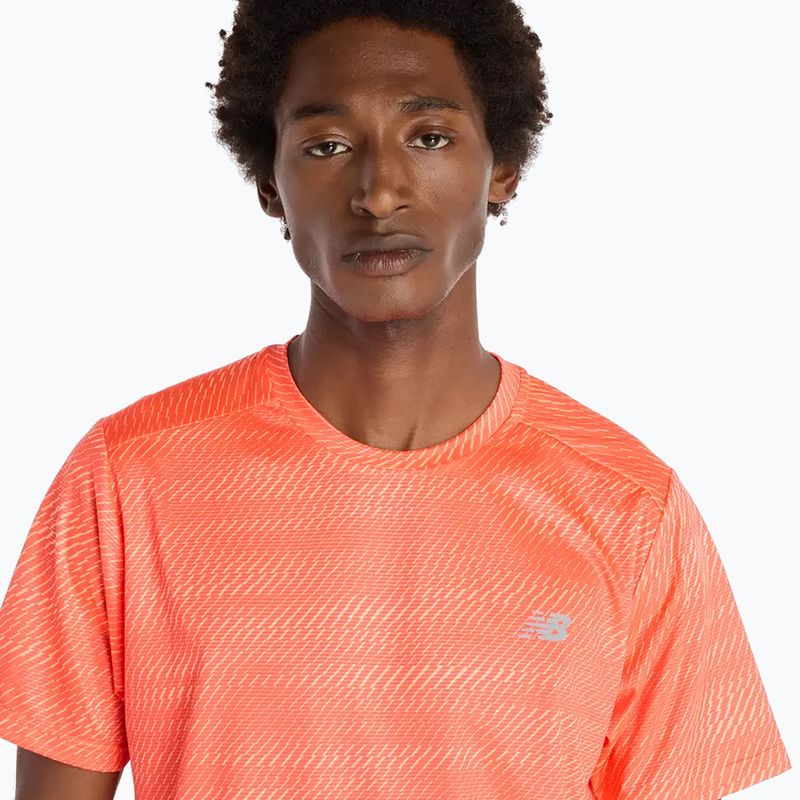 Pánske bežecké tričko New Balance Sport Essentials Printed red 4