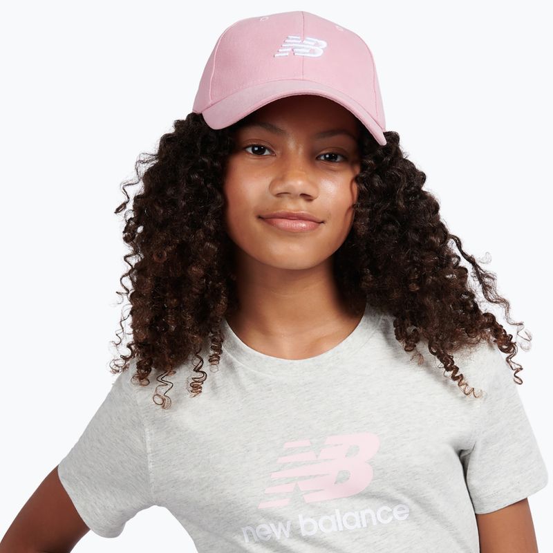 Detská šiltovka  New Balance Small Logo pink taffy 3