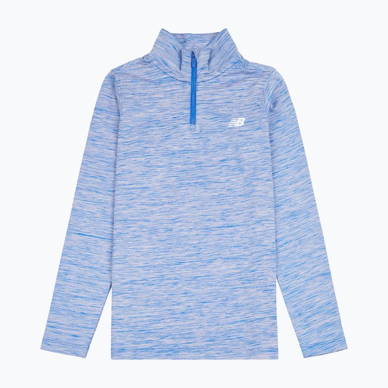 Detská mikina New Balance Athletics Quarter Zip Funnel blue gemstone 6