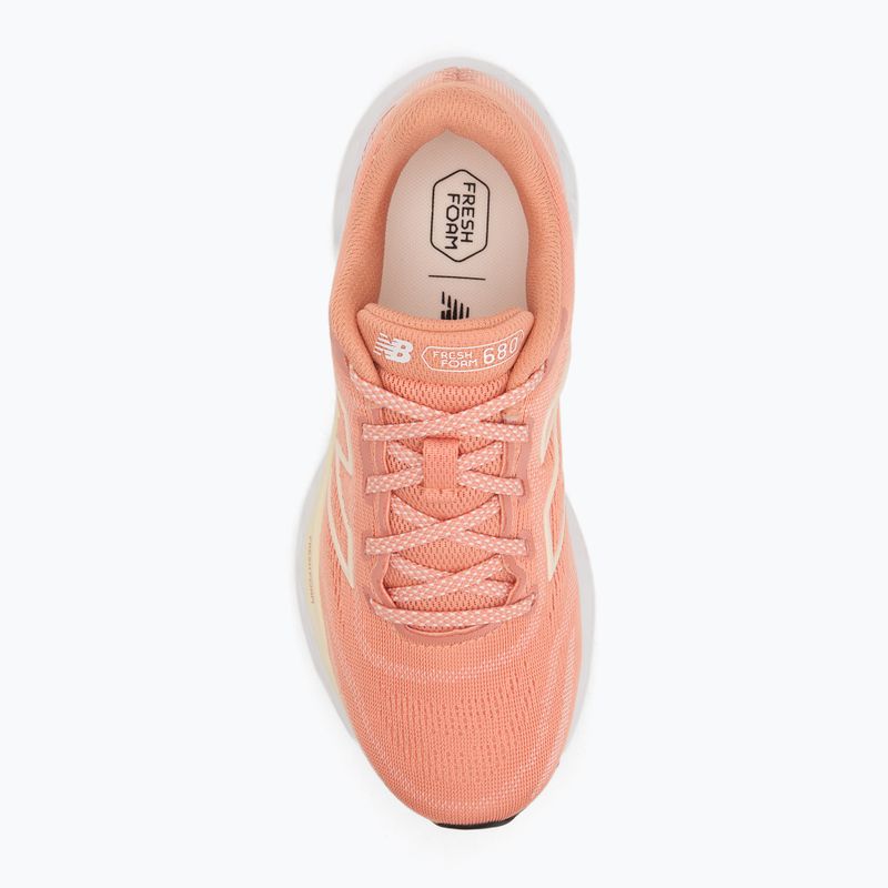 Dámske bežecké topánky New Balance Fresh Foam 680 v8 peach nectar 5