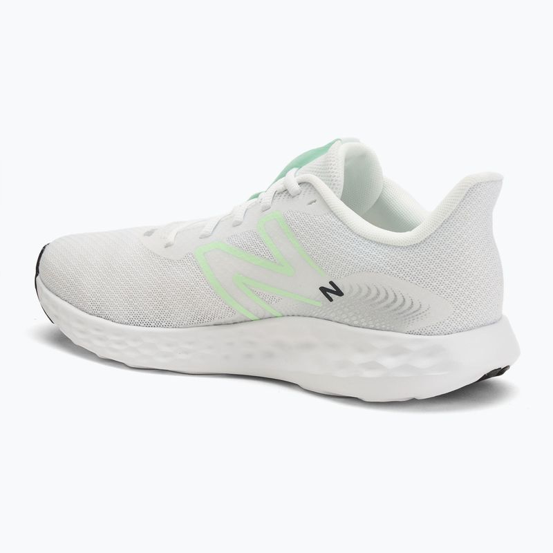 Pánske bežecké topánky New Balance Fresh Foam 411's V3 white 3