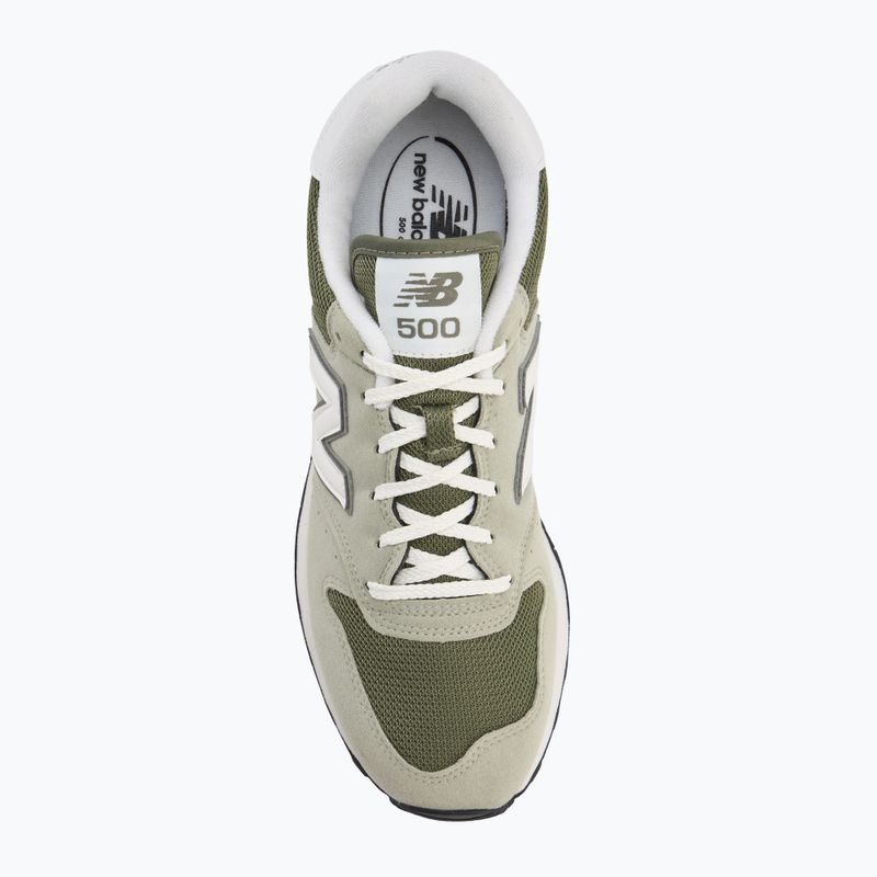 Topánky New Balance Classic 500's V2 dark olivine 5