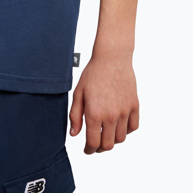 Detské tričko New Balance Authentic Brand Players Graphic Tee nb navy 6