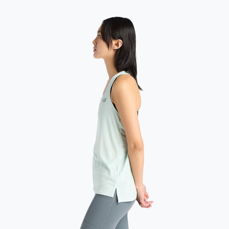 Dámske bežecké tričko New Balance Sport Essentials Tank cosmic jade 3