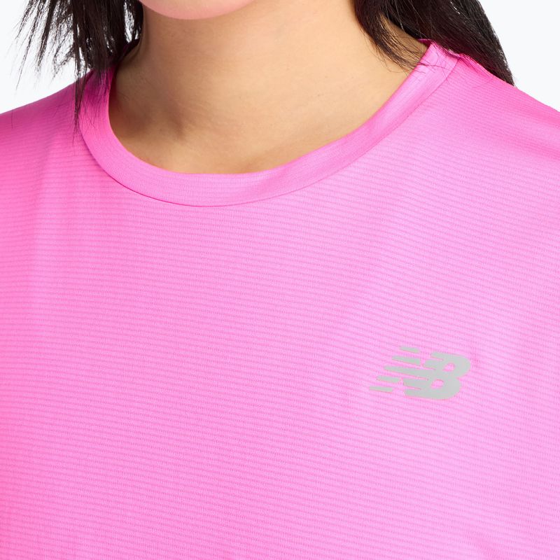 Dámske bežecké tričko New Balance Essentials pink heat 4