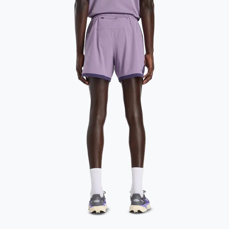 Pánske bežecké šortky New Balance Run Essentials 5" candied violet 3