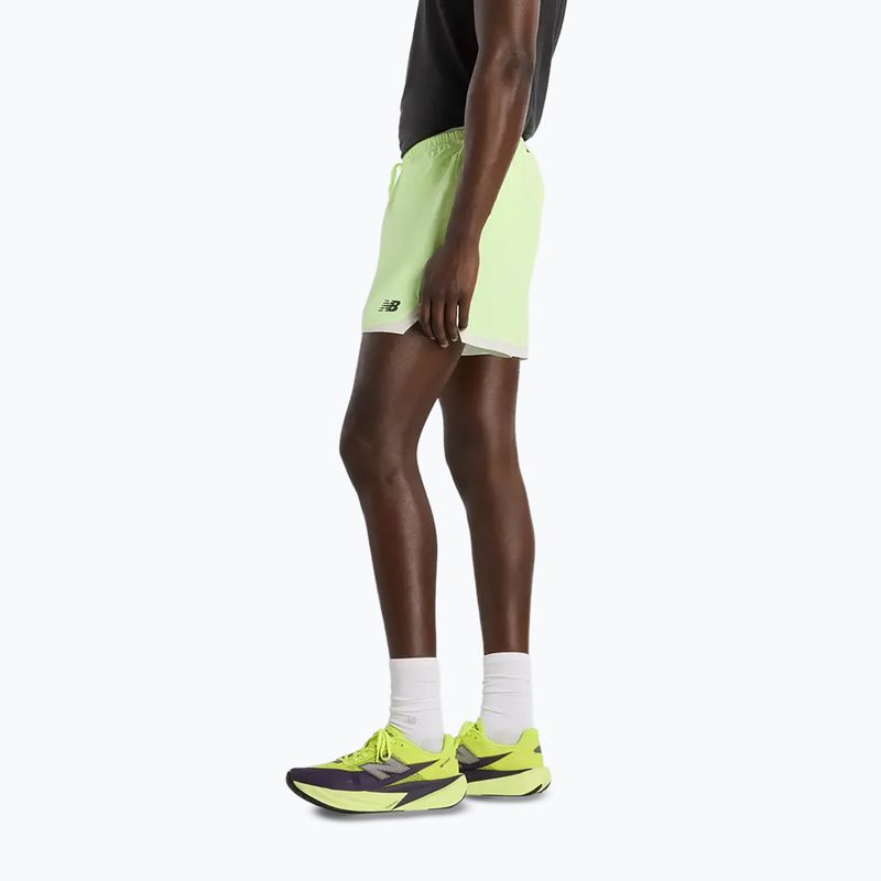 Pánske bežecké šortky New Balance Run Essentials 5" afterglow 4