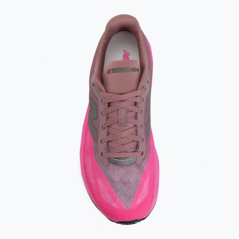 Pánske bežecké topánky   New Balance FuelCell Rebel V5 pink heat/rosewood 5