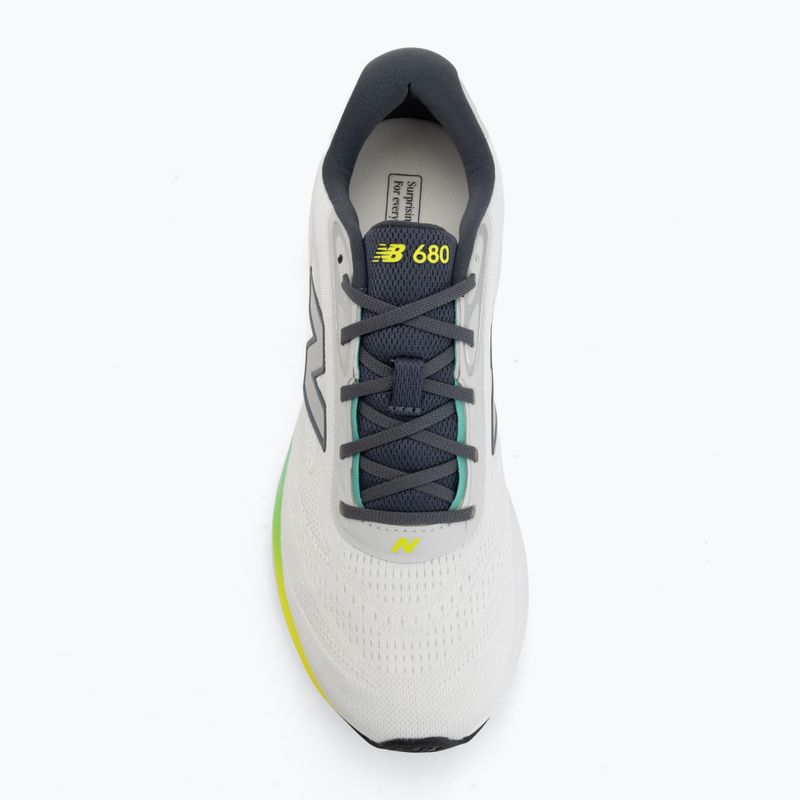 Pánske bežecké topánky   New Balance Fresh Foam 680's V9 reflection/grey matter/alkaline green 5