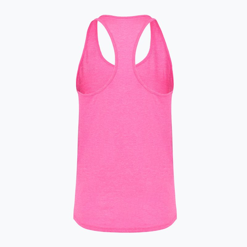 Dámske tričko New Balance Athletics Tank pink heat heather 2