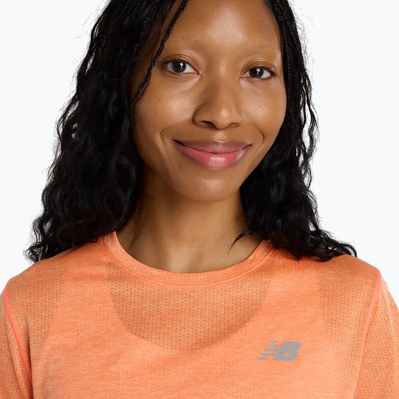 Dámske tričko New Balance Athletics tangerine heat 4