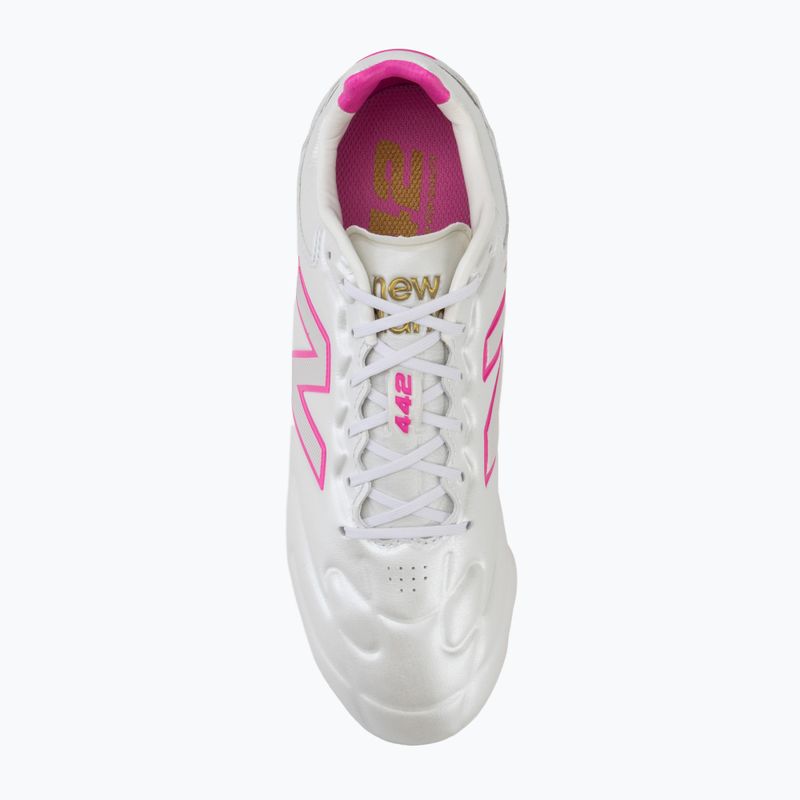 Futbalové kopačky New Balance Elite V3 FG sea salt/pink heat 5