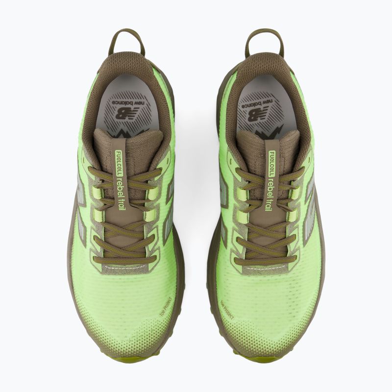 Pánske bežecké topánky New Balance Rebel Trail V1 afterglow/thunder brown 7