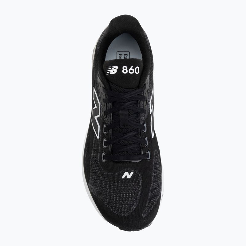 Pánske bežecké topánky   New Balance Fresh Foam 860's V15 black/ 103 white 5