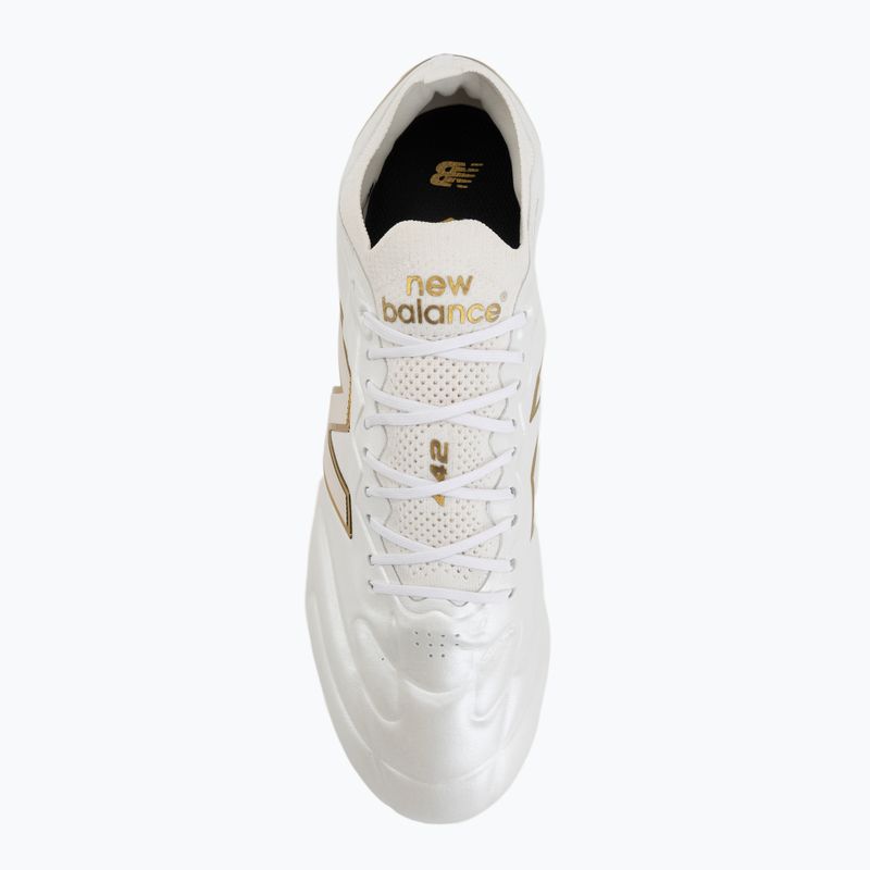 Futbalové kopačky New Balance Elite V3 FG sea salt multi/gold metallic 5
