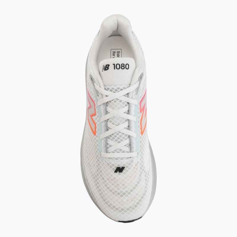 Pánske bežecké topánky New Balance 1080'S V15 103 white/pink heat/tangerine heat 5