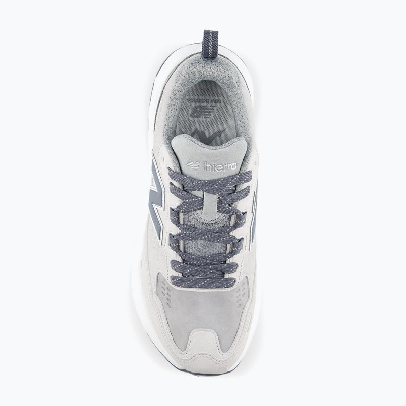 Dámske bežecké topánky New Balance Hierro Trek Nubuck Vamp V9 grey matter/graphite 4