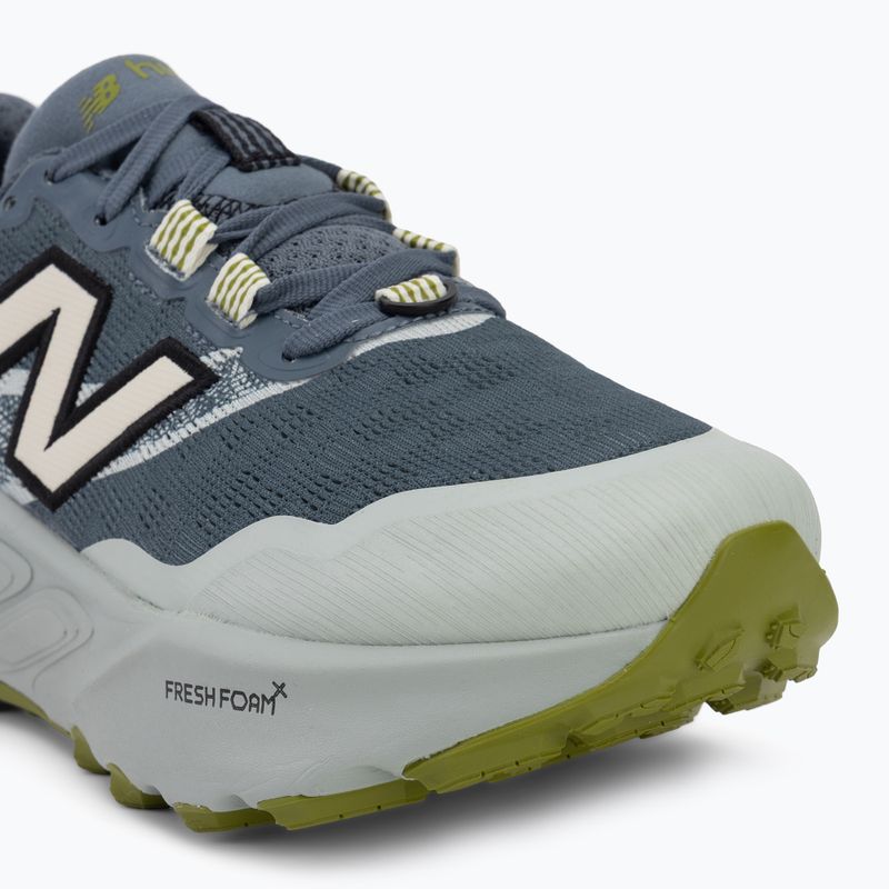Dámske bežecké topánky New Balance Fresh Foam X Hierro V9 shadow blue/black 7