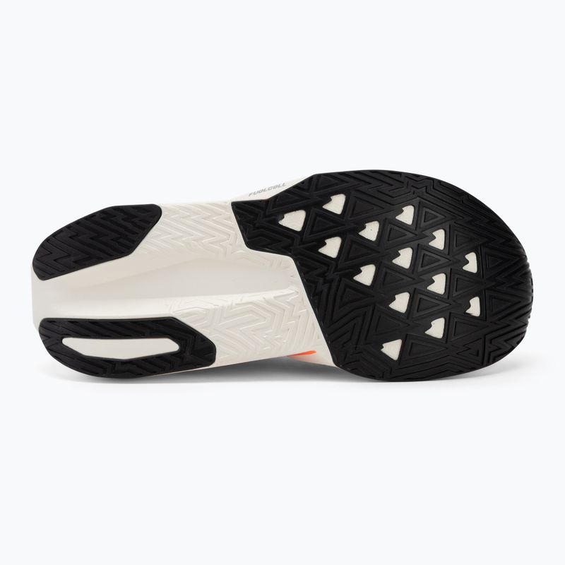 Dámske bežecké topánky New Balance FuelCell Rebel V5 tangerine heat/silver metallic 4