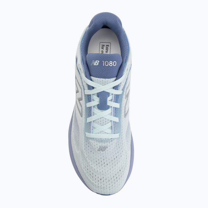Dámske bežecké topánky New Balance 1080's V15 glint blue/silver metallic/fairweather blue 5