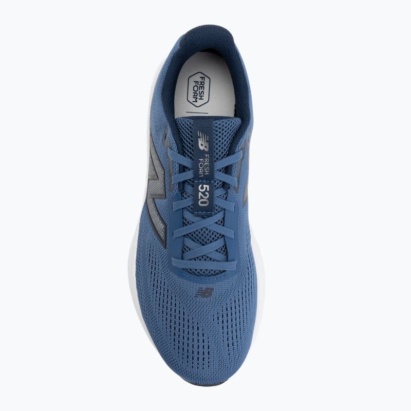 Pánske bežecké topánky   New Balance Fresh Foam 520's V9 mic blue/ navy/dark silver metallic 5