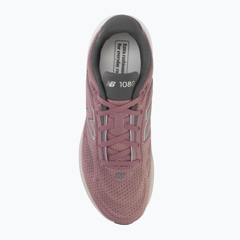 Dámske bežecké topánky New Balance 1080's V15 rosewood/silver metallic/neptune grey 5