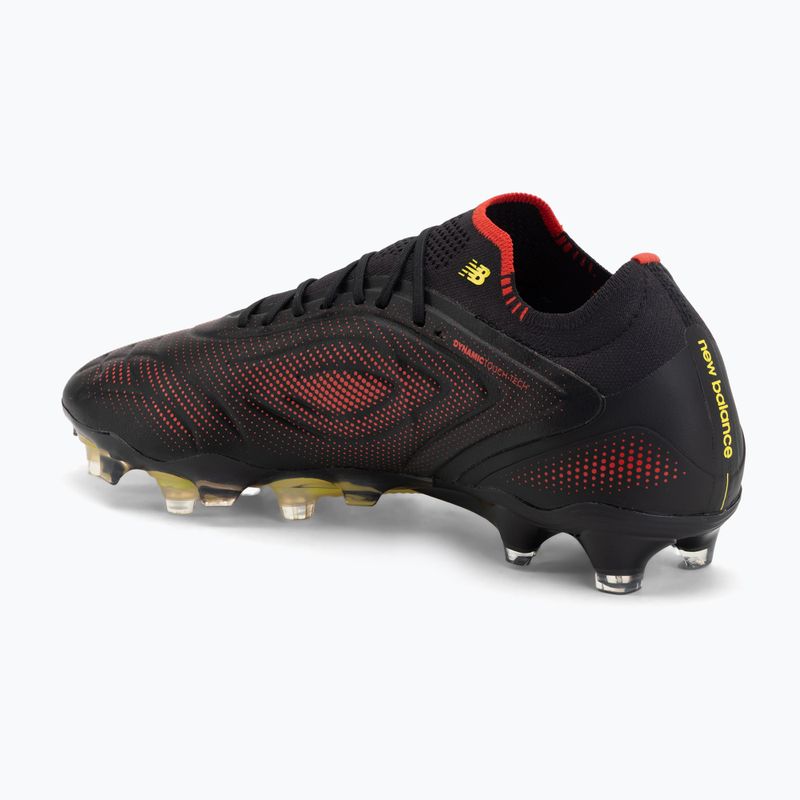 Futbalové kopačky New Balance Tekela Elite Low V5 FG black 100/punch yellow/fire cracker 3