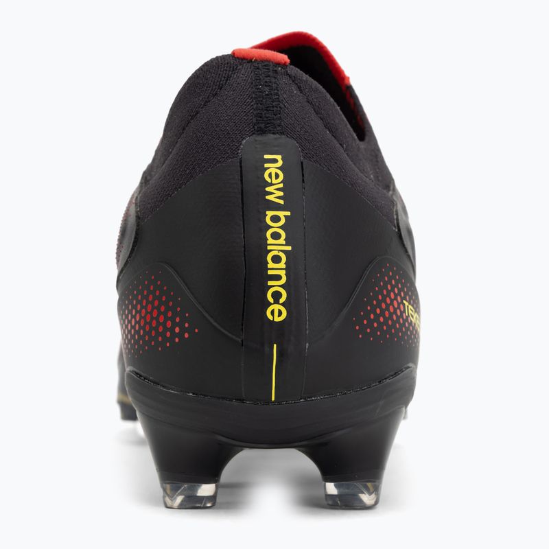 Futbalové kopačky New Balance Tekela Elite Low V5 FG black 100/punch yellow/fire cracker 6