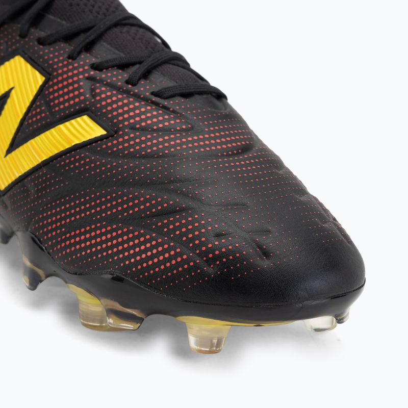 Futbalové kopačky New Balance Tekela Elite Low V5 FG black 100/punch yellow/fire cracker 7