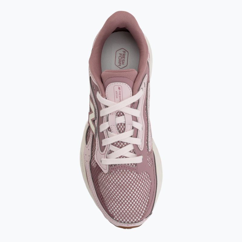 Dámske bežecké topánky New Balance Fresh Foam Arishi V4 pink salt/rosewood/sea salt 5