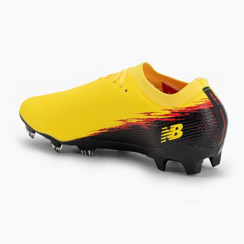 Futbalové kopačky New Balance Furon Team V8 FG punch yellow/black 100/fire cracker 3