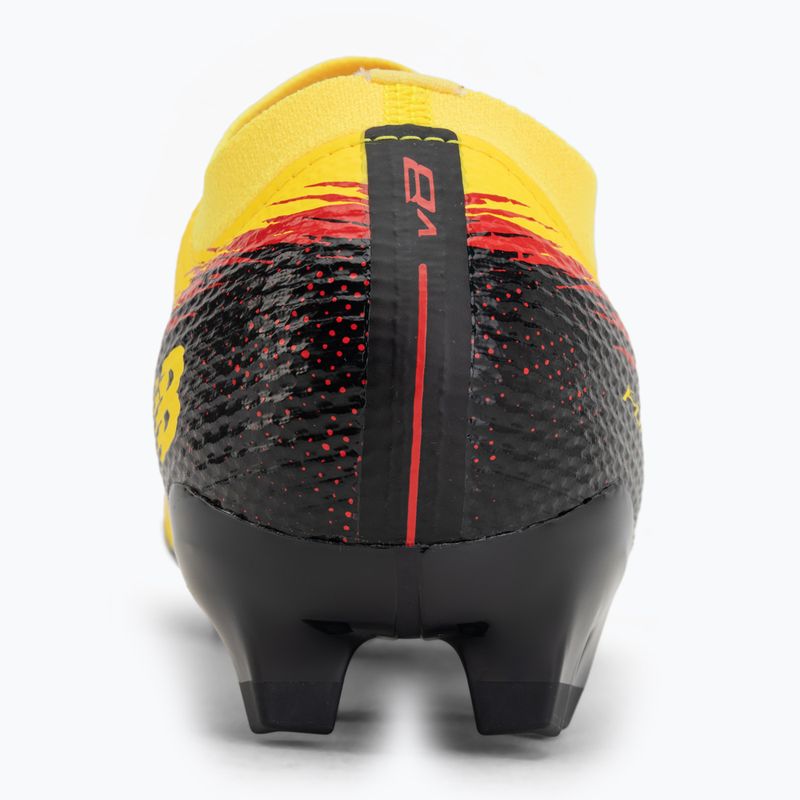 Futbalové kopačky New Balance Furon Team V8 FG punch yellow/black 100/fire cracker 6