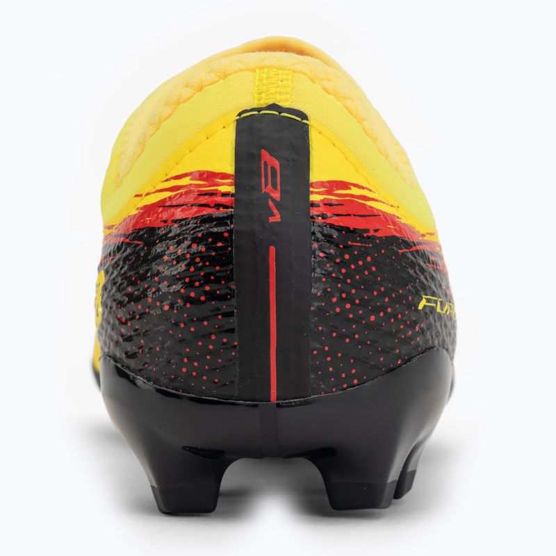 Detské futbalové kopačky New Balance Furon Team V8 FG punch yellow/black 100/fire cracker 6