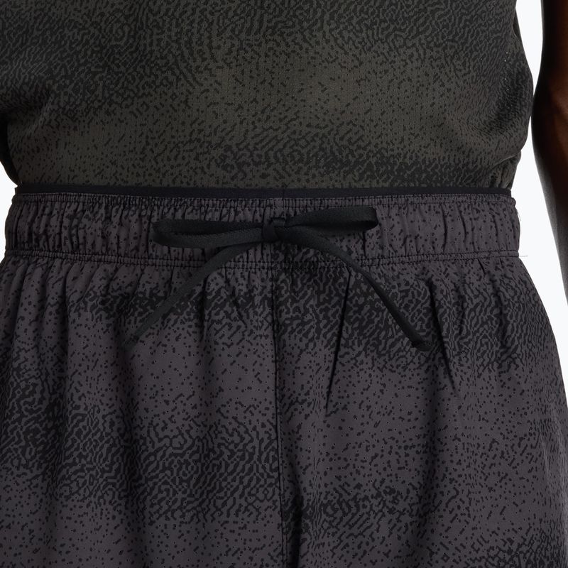 Pánske bežecké šortky New Balance RC Printed 5" black/grey 5