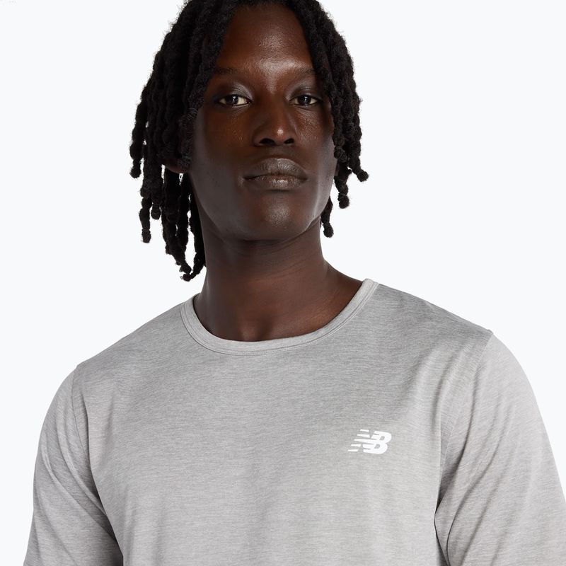 Pánske tričko New Balance Essentials Utility T athletic grey 4