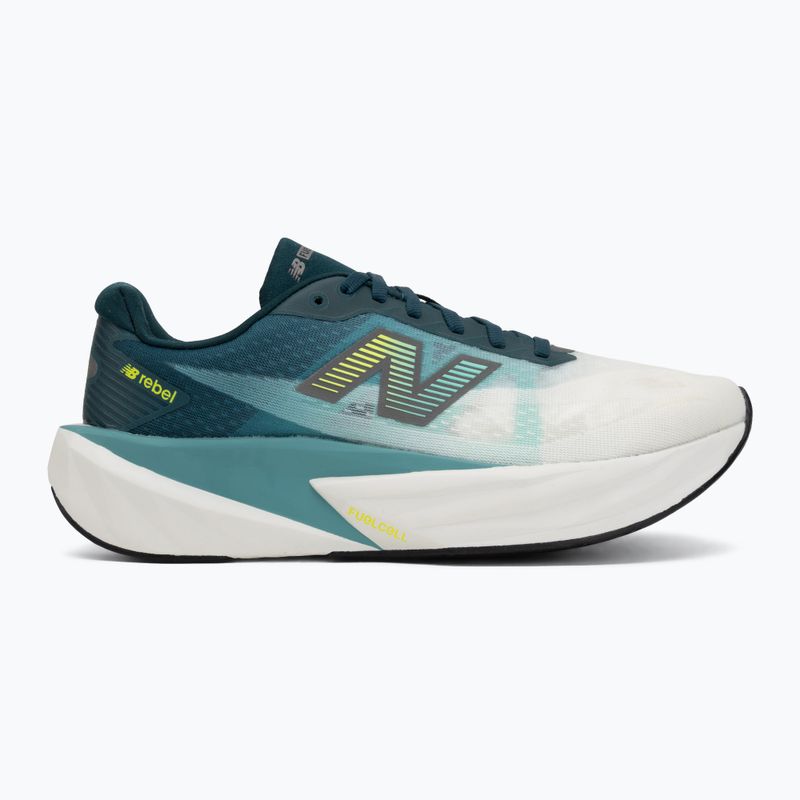 Pánske bežecké topánky New Balance FuelCell Rebel V5 medusa green/faded teal 2