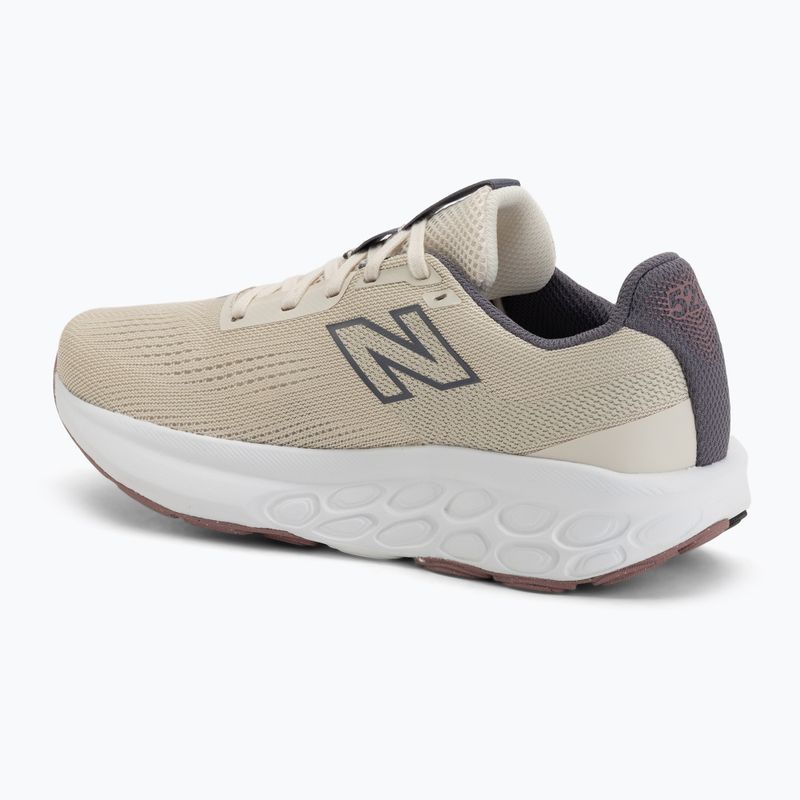 Dámske bežecké topánky New Balance Fresh Foam 520's V9 linen/neptune grey/rosewood 3