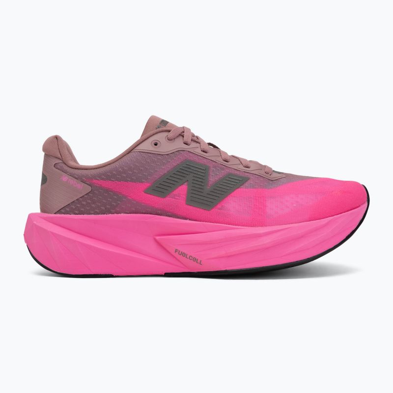 Dámske bežecké topánky New Balance FuelCell Rebel V5 pink heat/rosewood 2