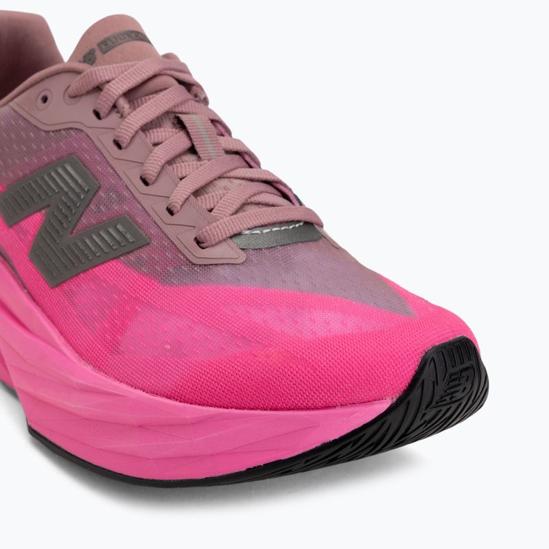 Dámske bežecké topánky New Balance FuelCell Rebel V5 pink heat/rosewood 7