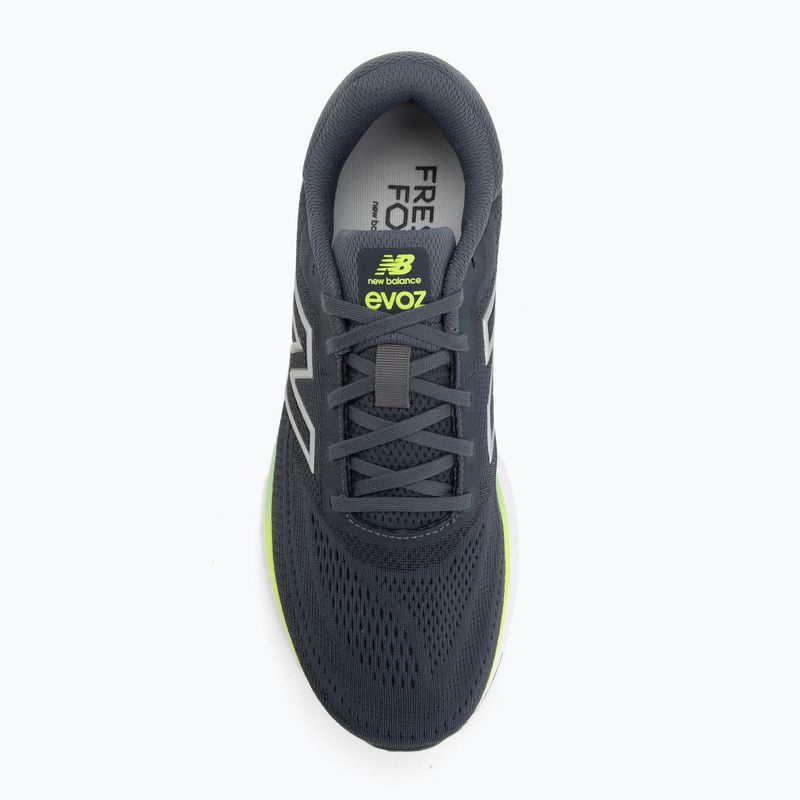 Pánske bežecké topánky   New Balance Fresh Foam Evoz V4 graphite/alkaline green 5