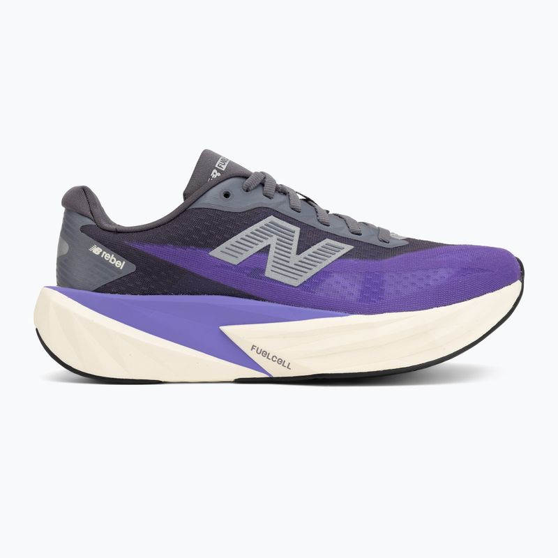 Dámska bežecká obuv New Balance FuelCell Rebel V5 electric indigo/truffle salt/silver metallic 2