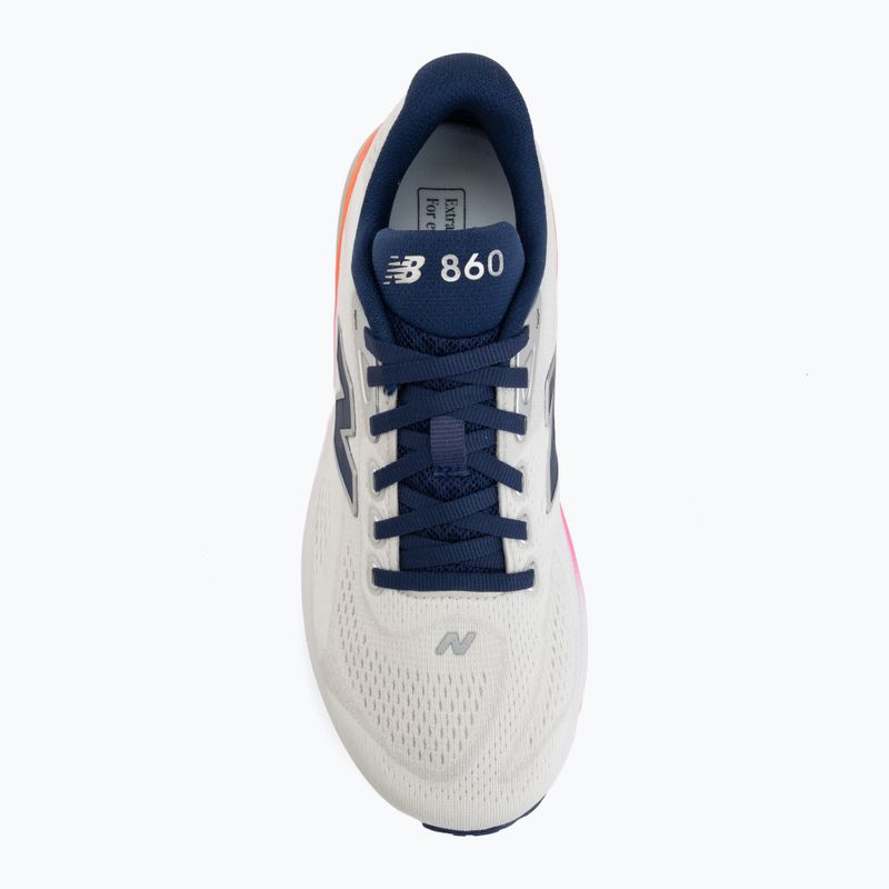 Dámske bežecké topánky New Balance Fresh Foam 860's V15 sea salt/blue oyster 5
