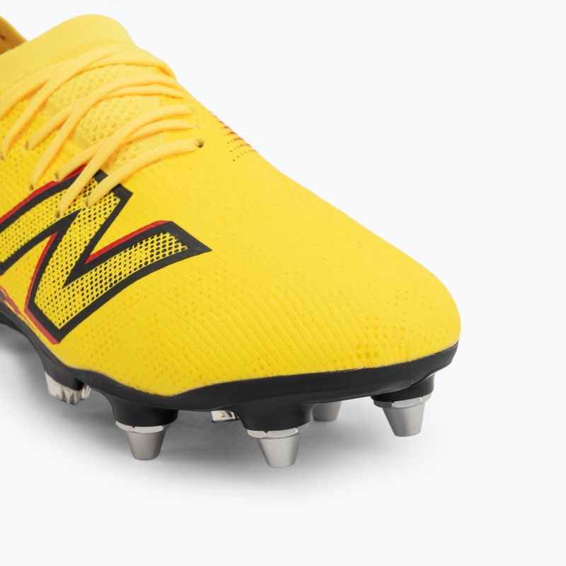 Buty piłkarskie New Balance Furon Elite V8 FG punch yellow/black 100/fire cracker 7