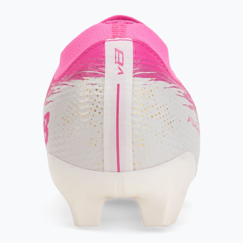 Futbalové kopačky New Balance Furon Team V8 FG pink heat/sea salt/gold metallic 6