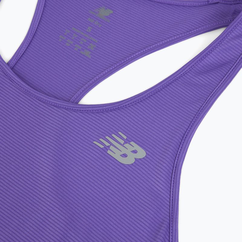 Dámske bežecké tričko New Balance Sport Essentials Tank electric purple 3