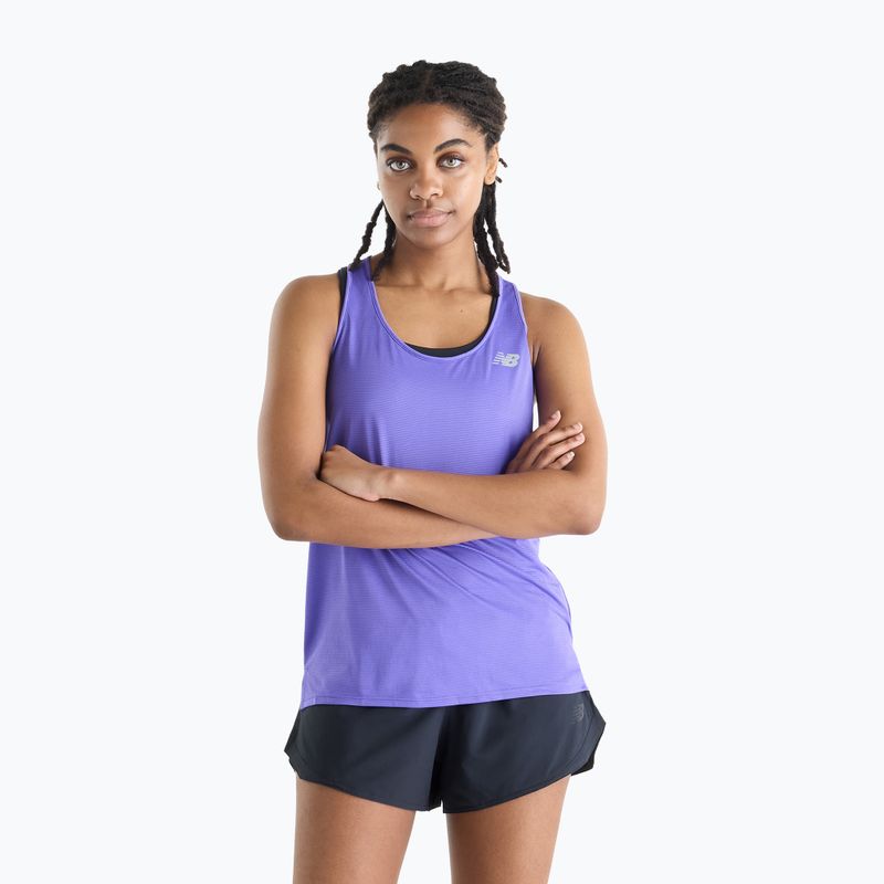 Dámske bežecké tričko New Balance Sport Essentials Tank electric purple