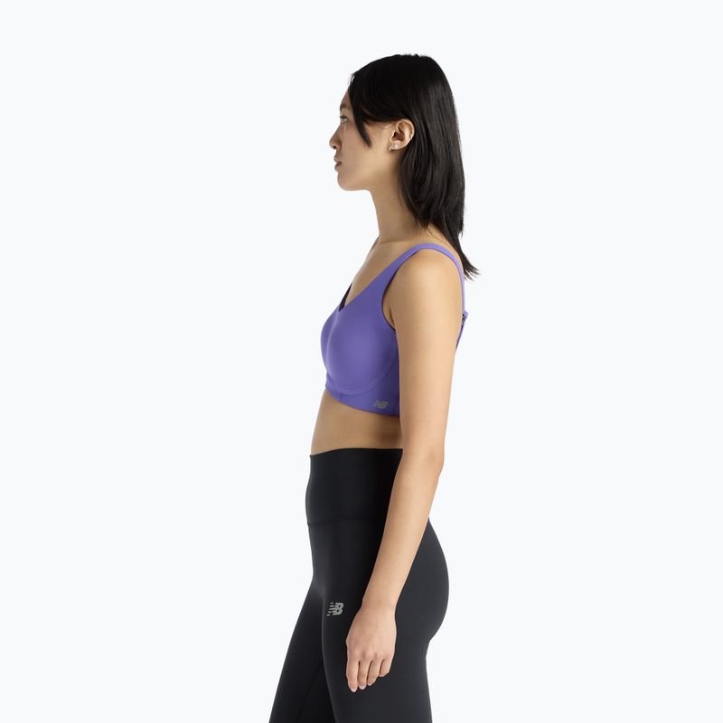 Tréningová podprsenka New Balance NB RC electric purple 4