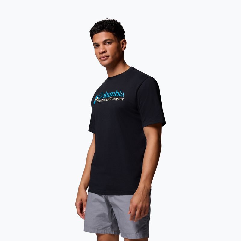 Pánske tričko Columbia CSC Basic logo black/csc retro logo 4